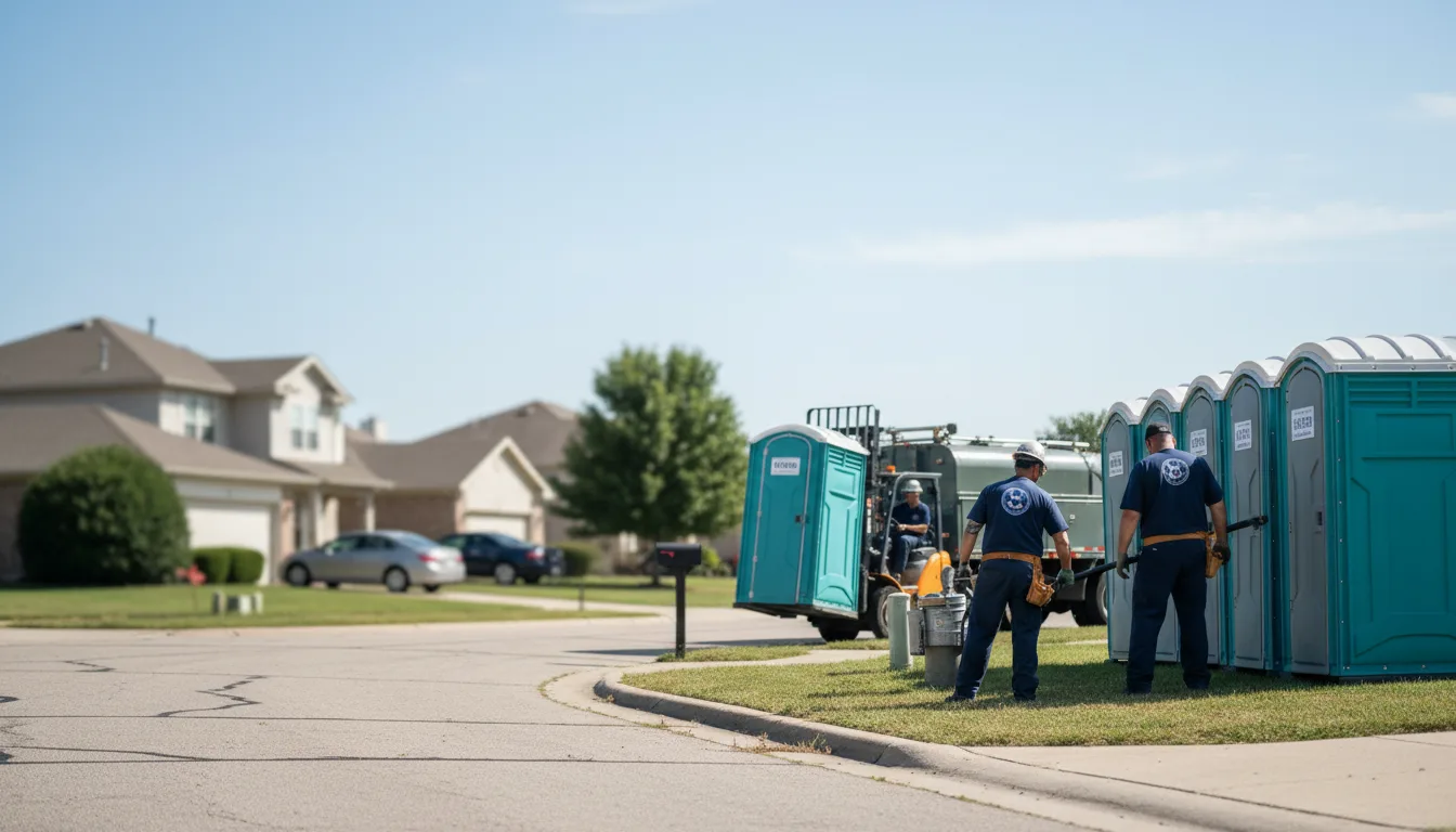 Porta Potty Rental in Waterford, OH near me